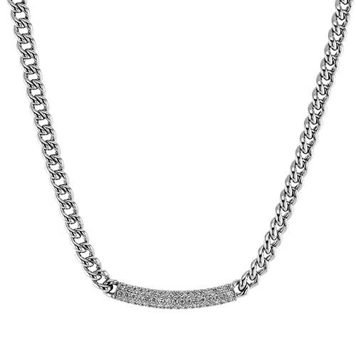Necklace in 18k Gold with Diamonds