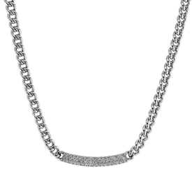 Necklace in 18k Gold with Diamonds