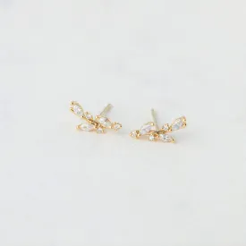 Olive Climber Earrings