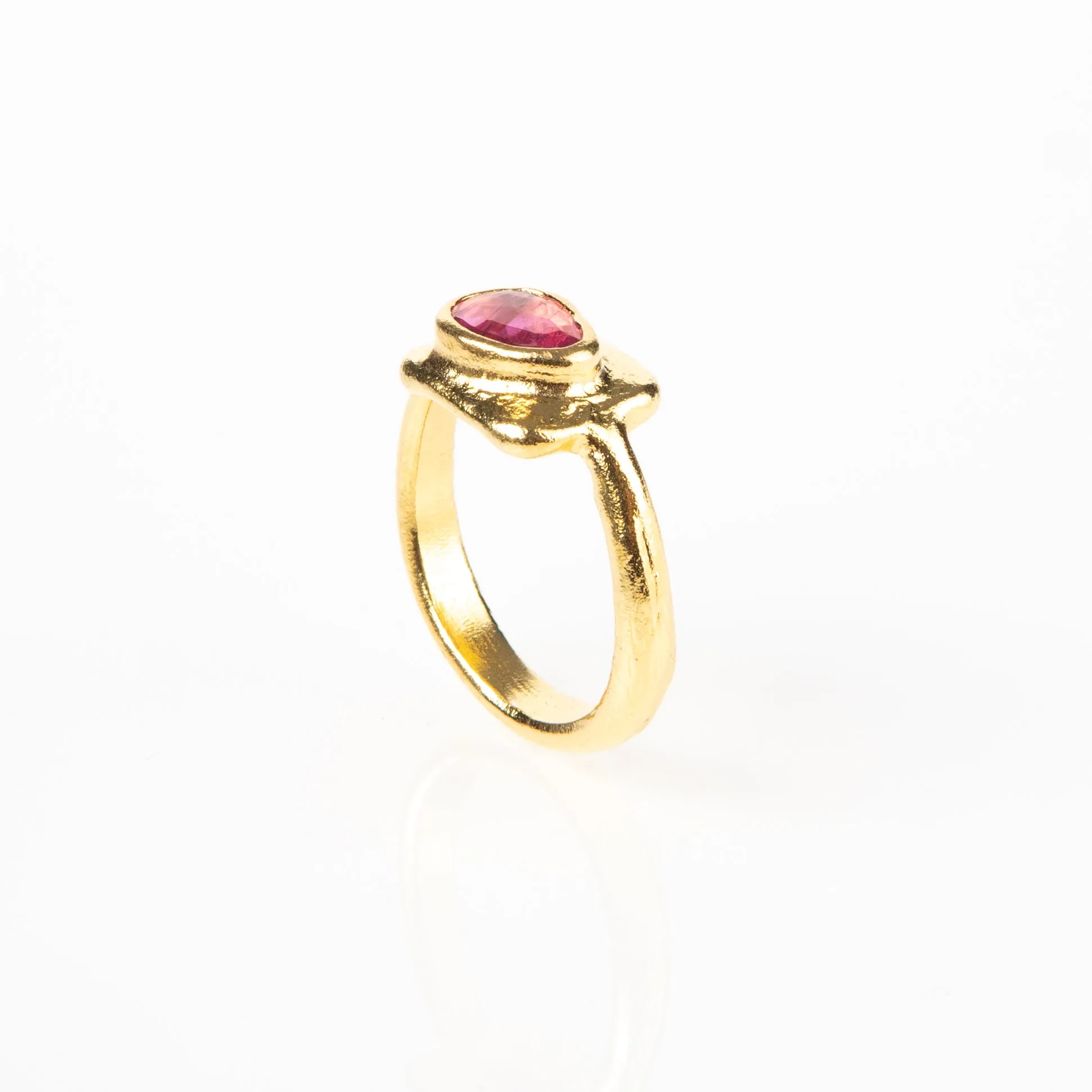 Pink Tourmaline Ring