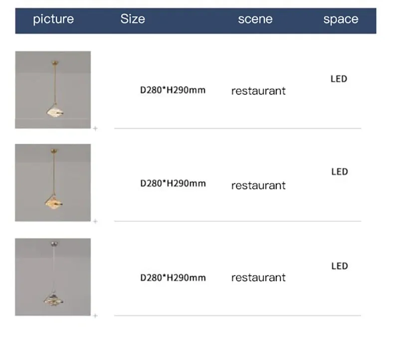Pummi Luxury LED Pendant Lamp