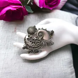 Raveena Silver Lookalike Oxidised Finger Ring