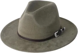 REHJJDFD Women Men Suede Hat Jazz Hat Panama Hat Unisex Big Brimmed Fedora Hat Western Jazz Caps