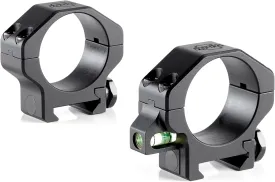 Ruff's Precision Manufacturing 34mm Precision Co-Linear Bubble Level Riflescope Rings (Low .885""), Black