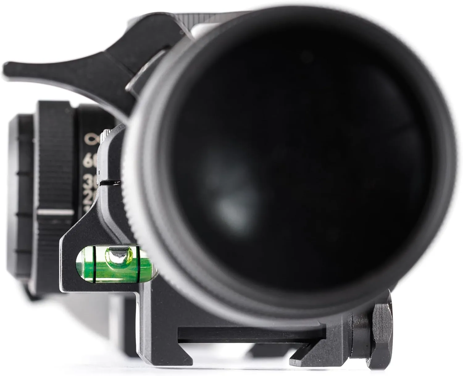 Ruff's Precision Manufacturing 34mm Precision Co-Linear Bubble Level Riflescope Rings (Low .885""), Black
