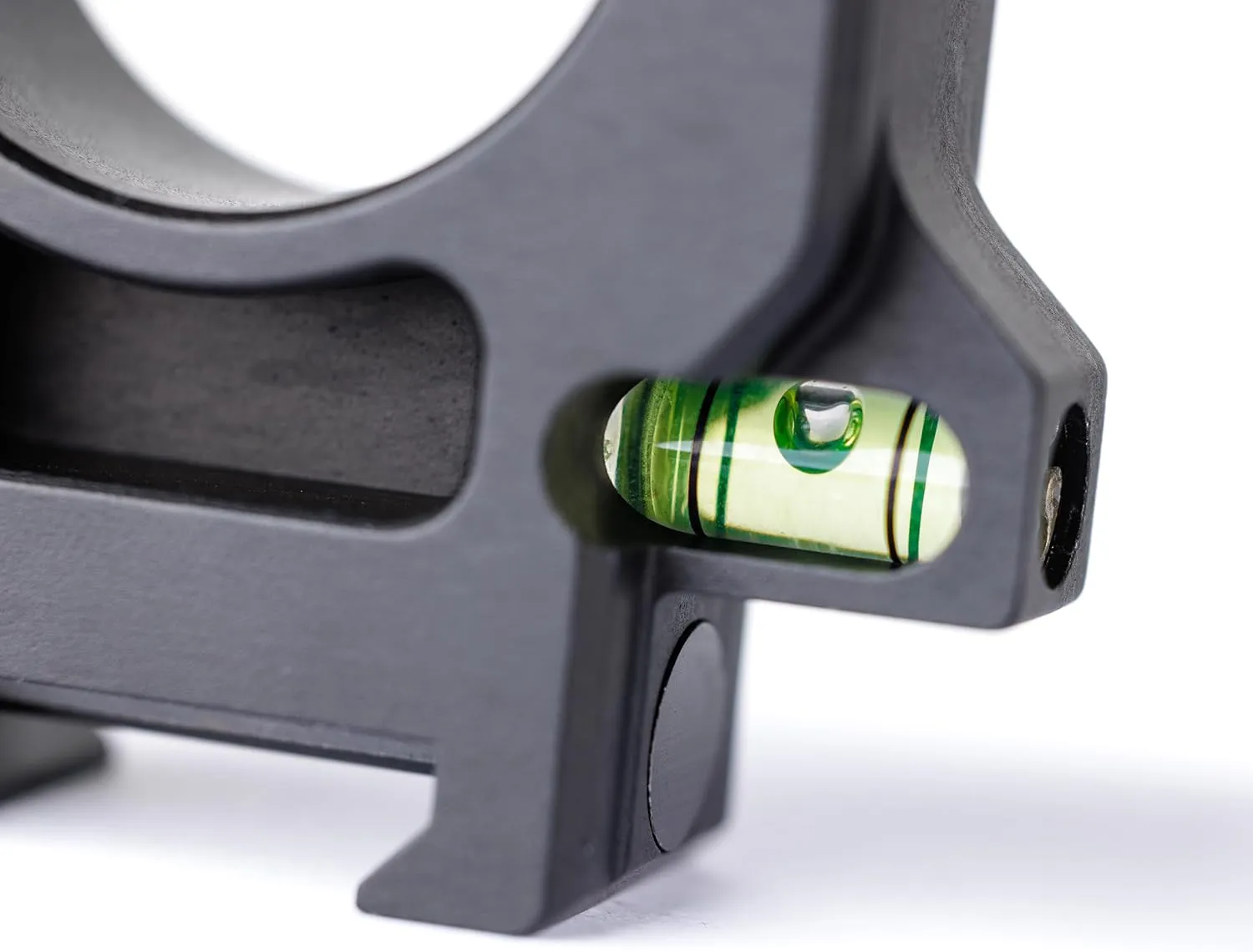Ruff's Precision Manufacturing 34mm Precision Co-Linear Bubble Level Riflescope Rings (Low .885""), Black