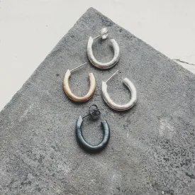 Runsas Hoop Earring Silver or Bronze