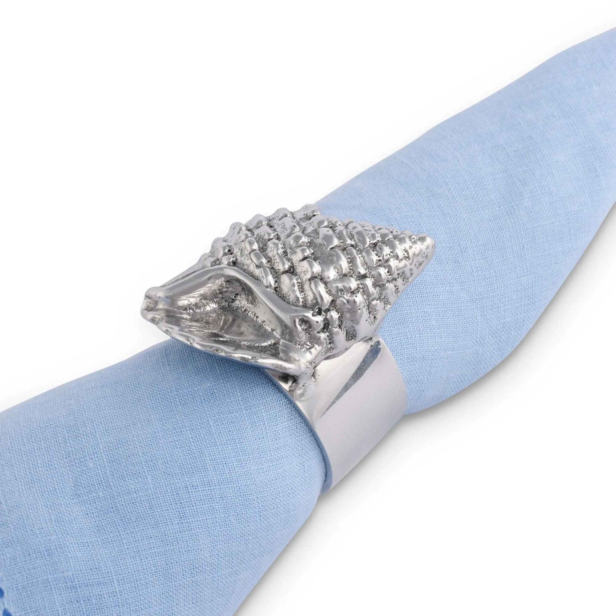 Sea Shell Napkin Rings - set of 4