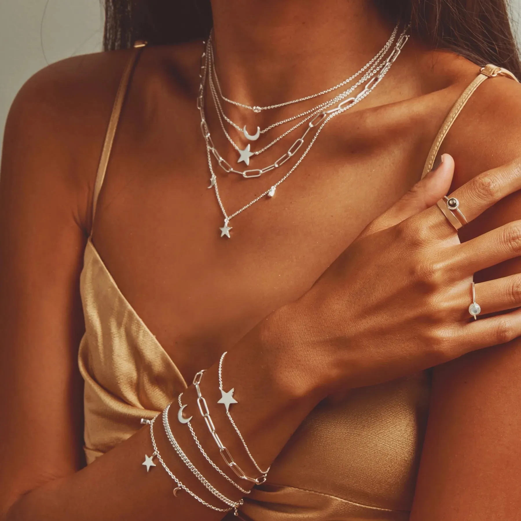 silver boldly bracelet - sterling silver