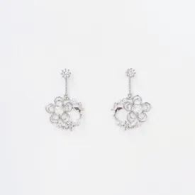 Silver Daphne Earrings