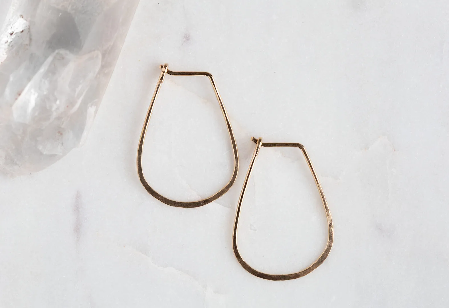 Small Horseshoe Hoop Earrings