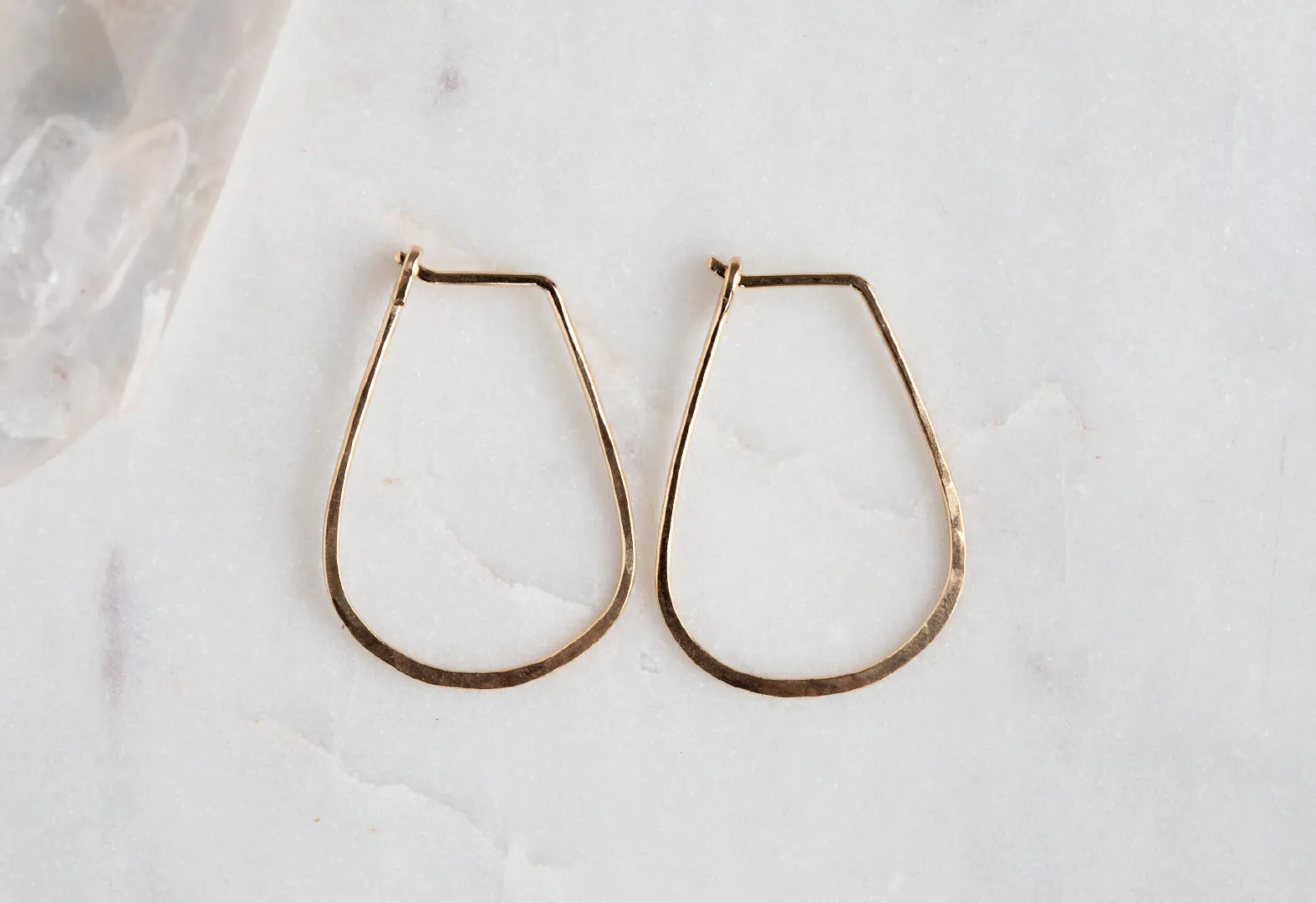 Small Horseshoe Hoop Earrings