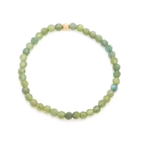 Social Mini Bracelet | Green Apatite