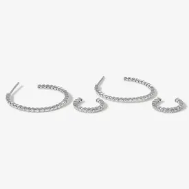 Spencer hoop earring set
