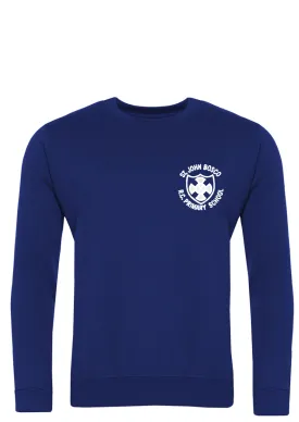 St John Bosco R.C. Primary School Royal Blue Sweatshirt