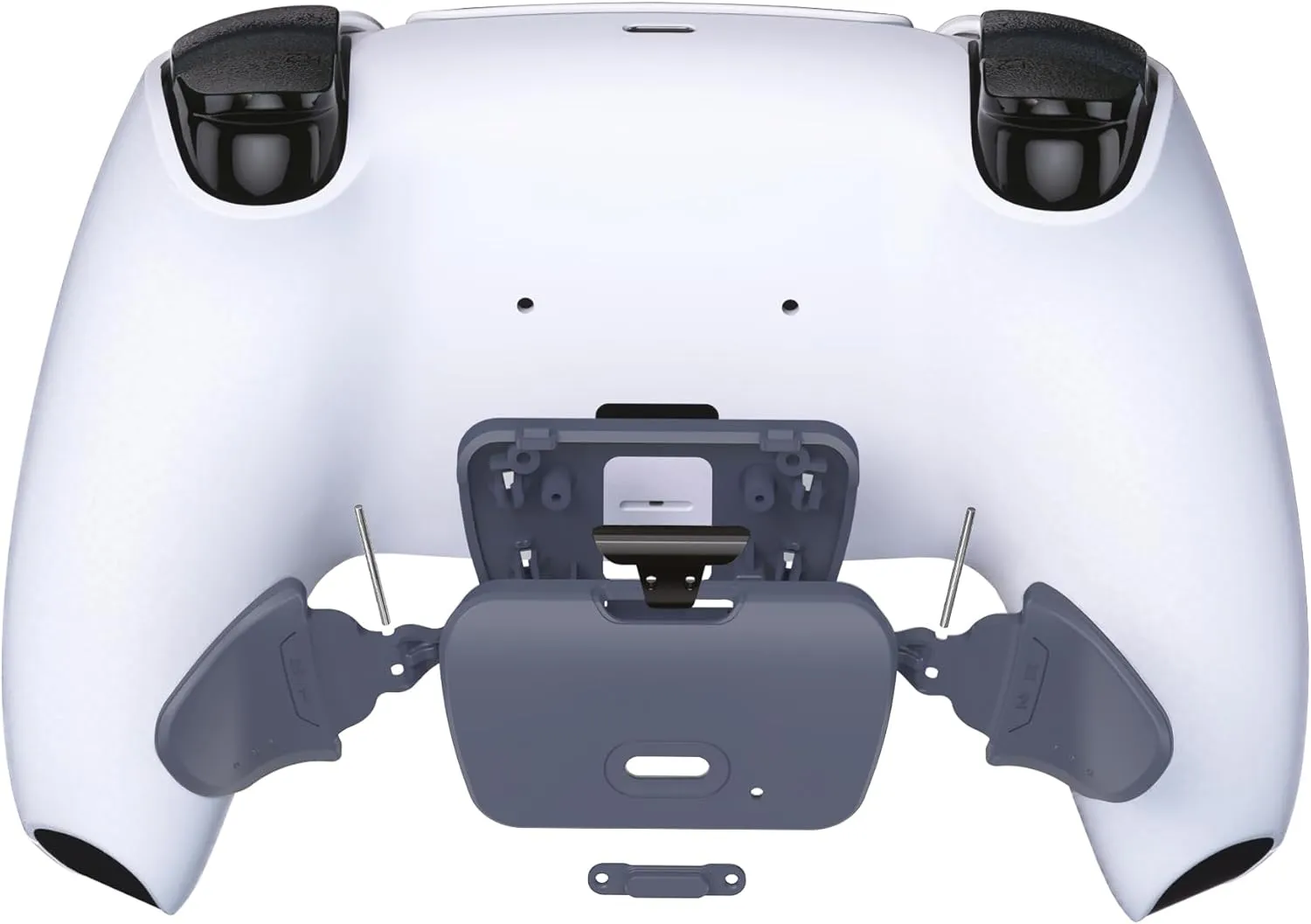 Sterling Silver Replacement Redesigned K1 K2 Back Button Housing Shell for PS5 Controller eXtremerate Rise Remap Kit - Controller & Rise Remap Board NOT Included