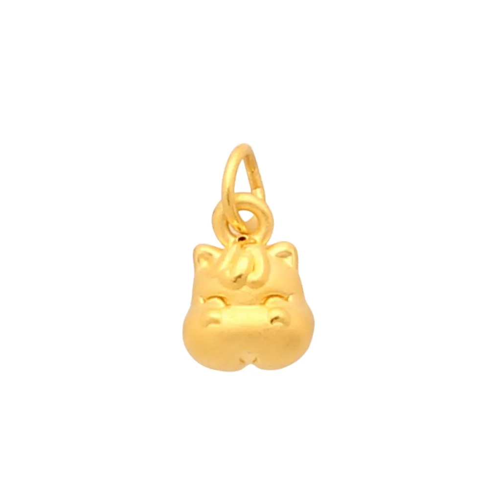 TAKA Jewellery 999 Pure Gold Pendant 12 Zodiac