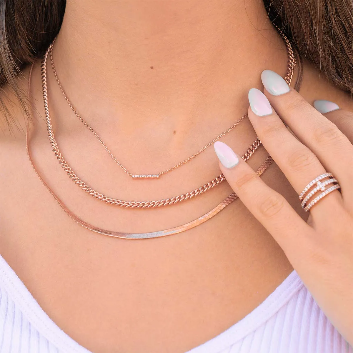 The Hailey - Rose Gold