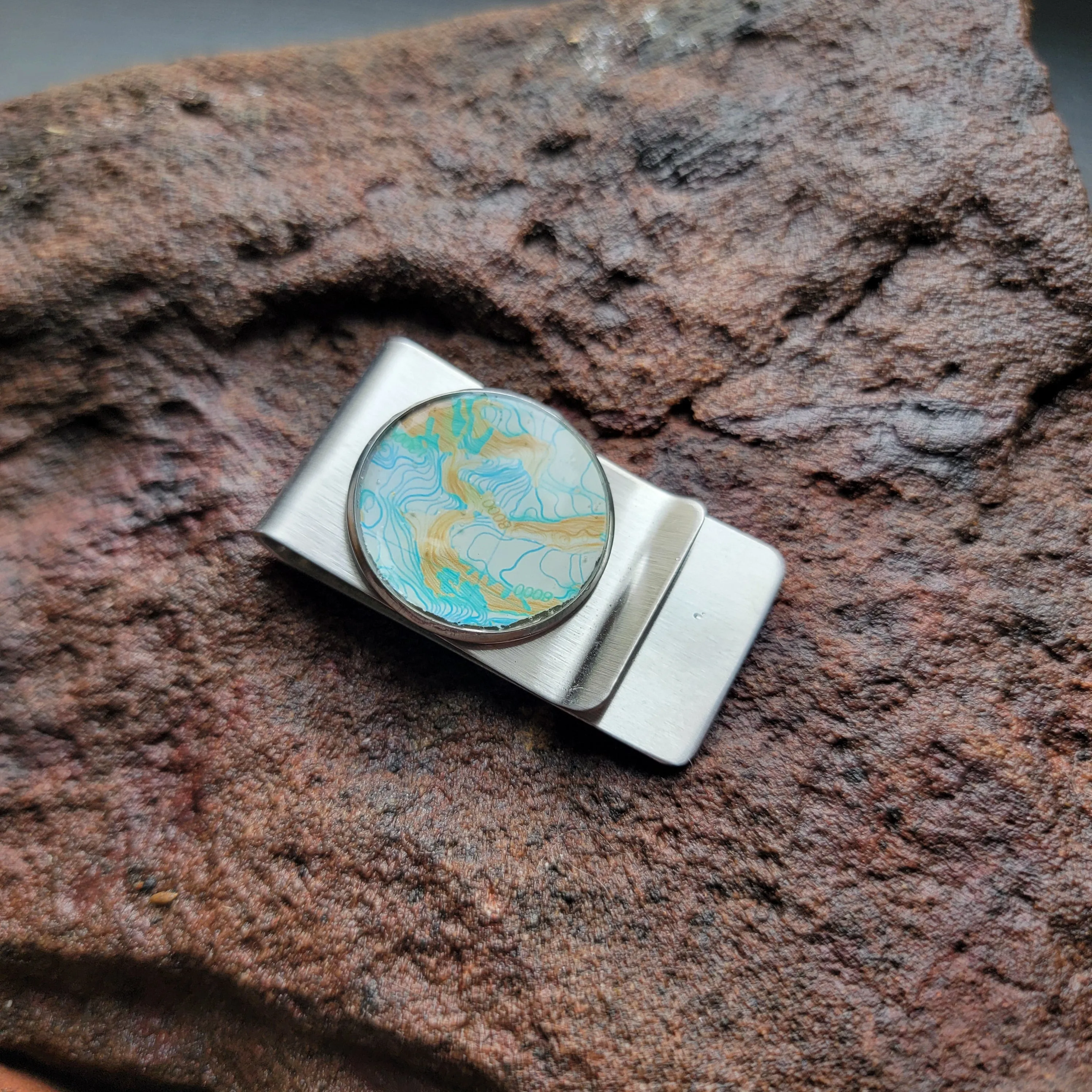 The John - Our Map Money Clip