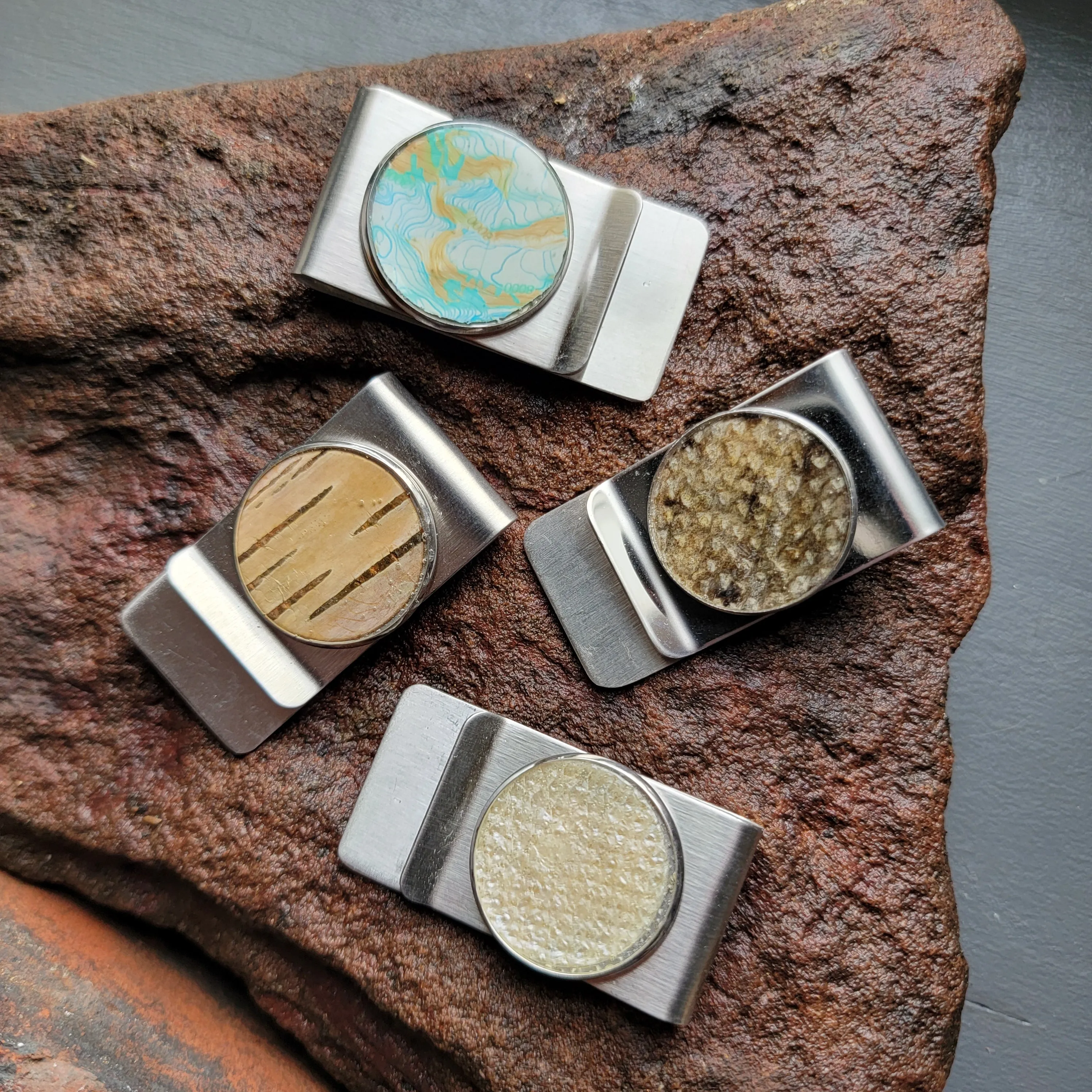 The John - Our Map Money Clip