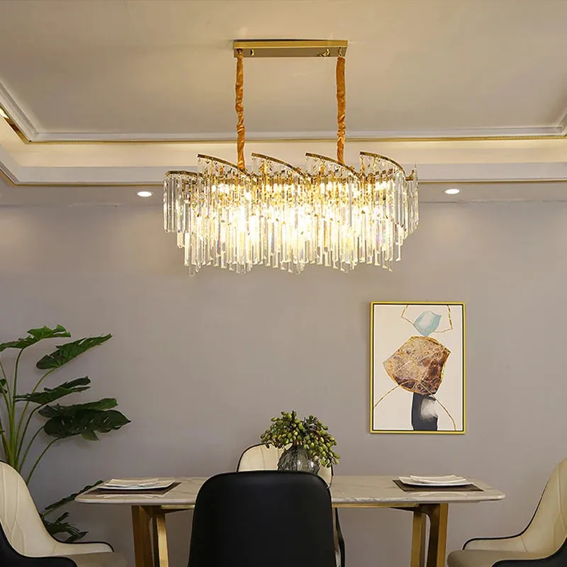 Thoeden Spiral LED Luxury Pendant Chandelier Lights