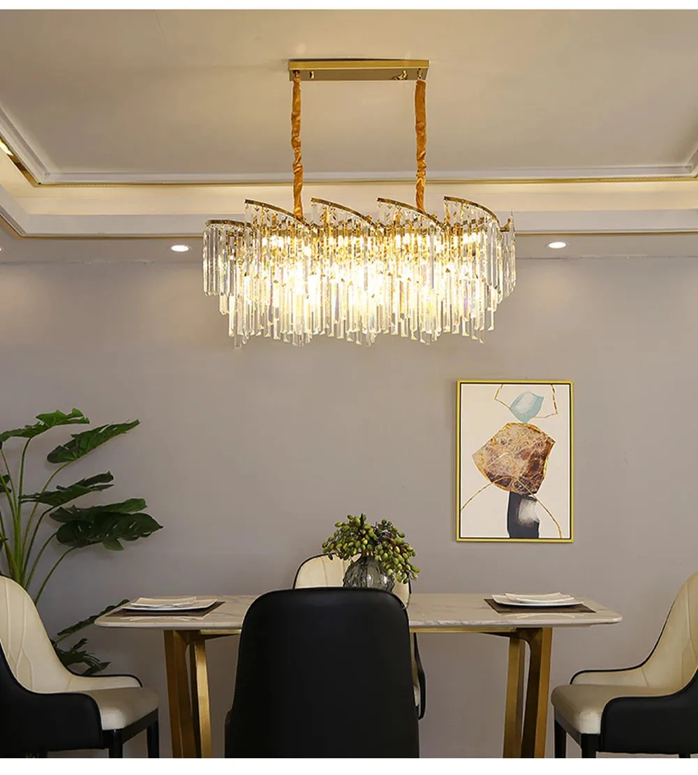Thoeden Spiral LED Luxury Pendant Chandelier Lights