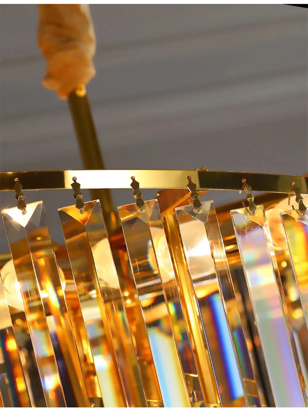 Thoeden Spiral LED Luxury Pendant Chandelier Lights