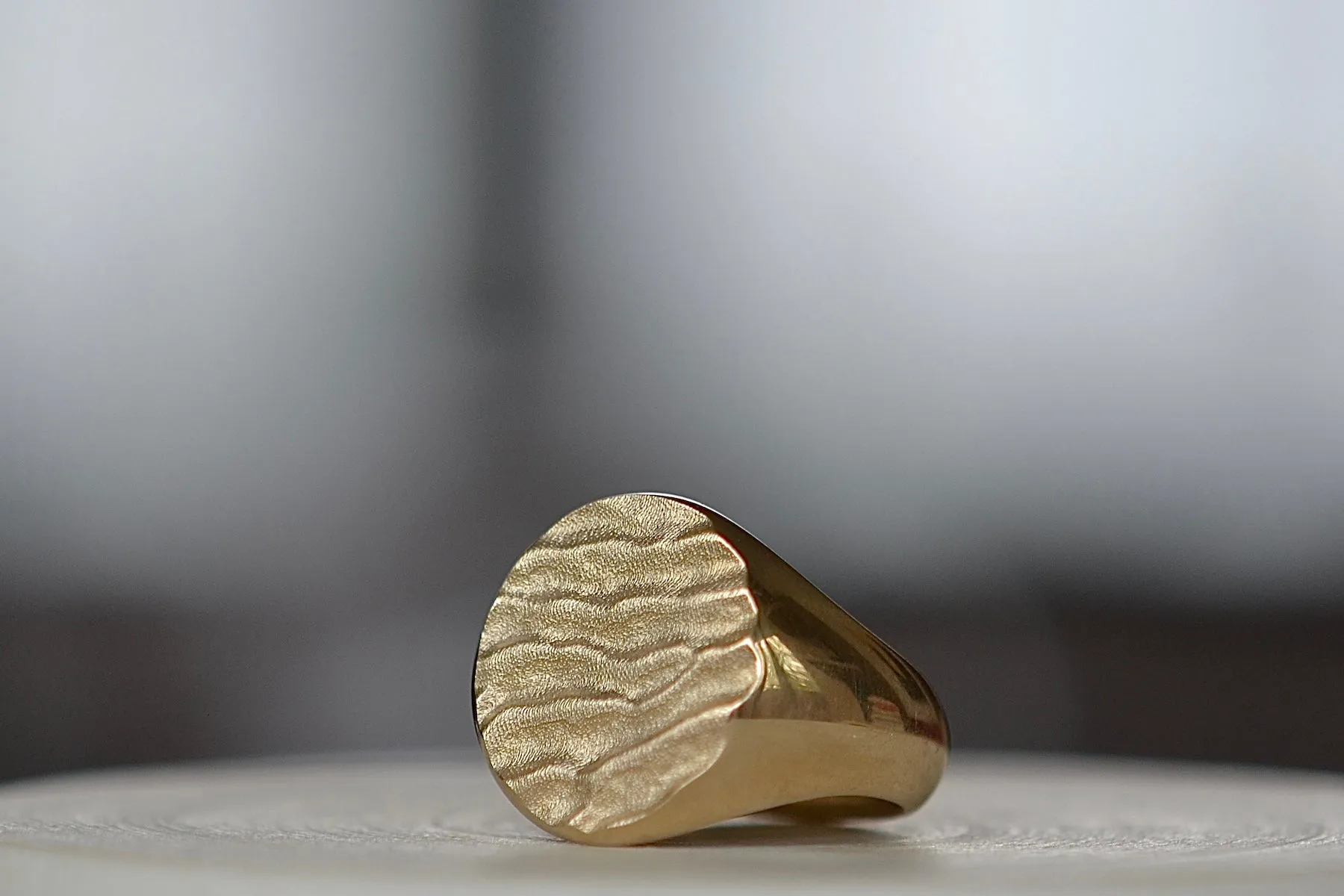 Tidal Round Signet