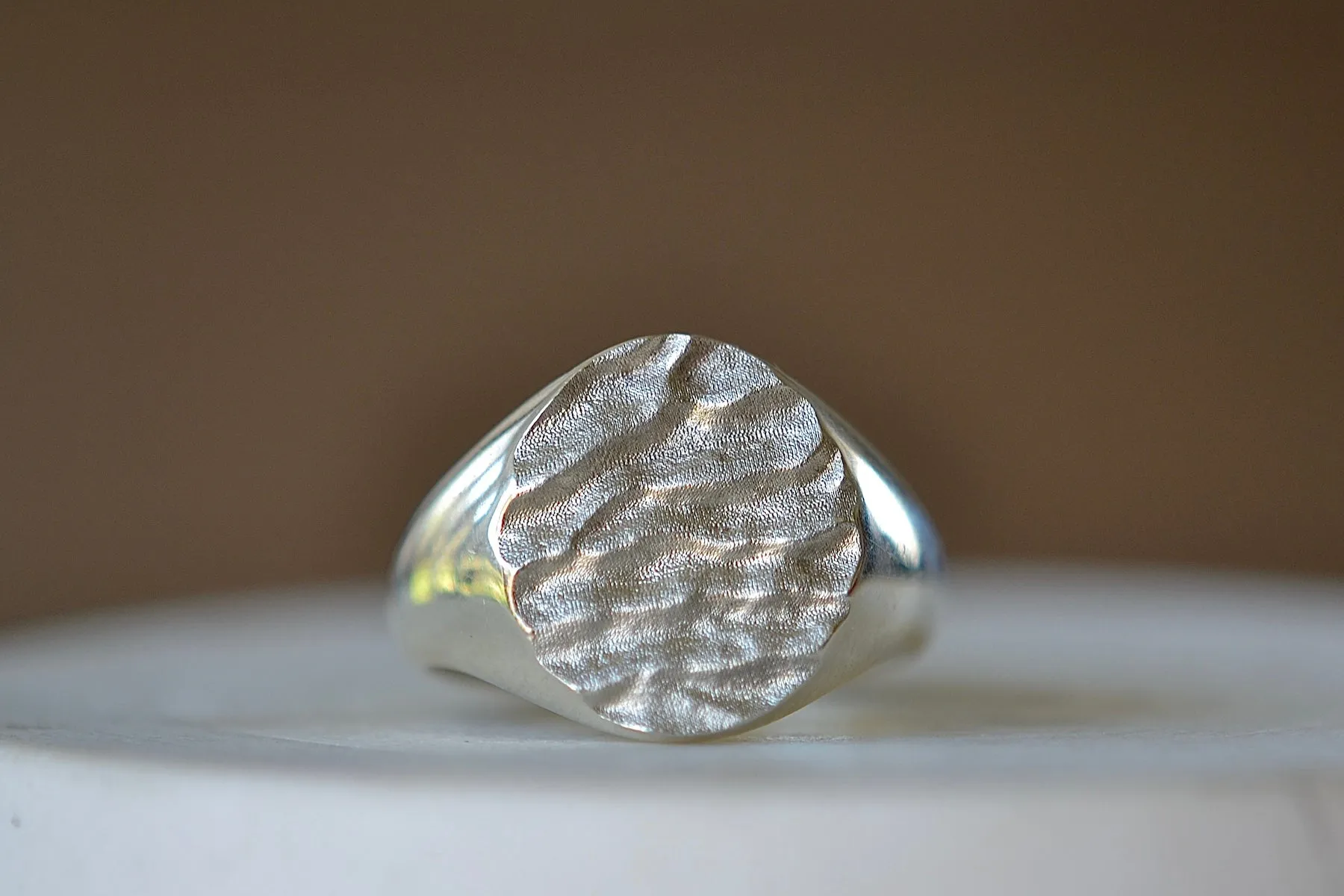 Tidal Round Signet