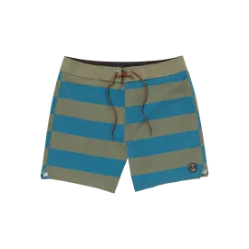 Voyager Rings Boardshort - Dark Olive
