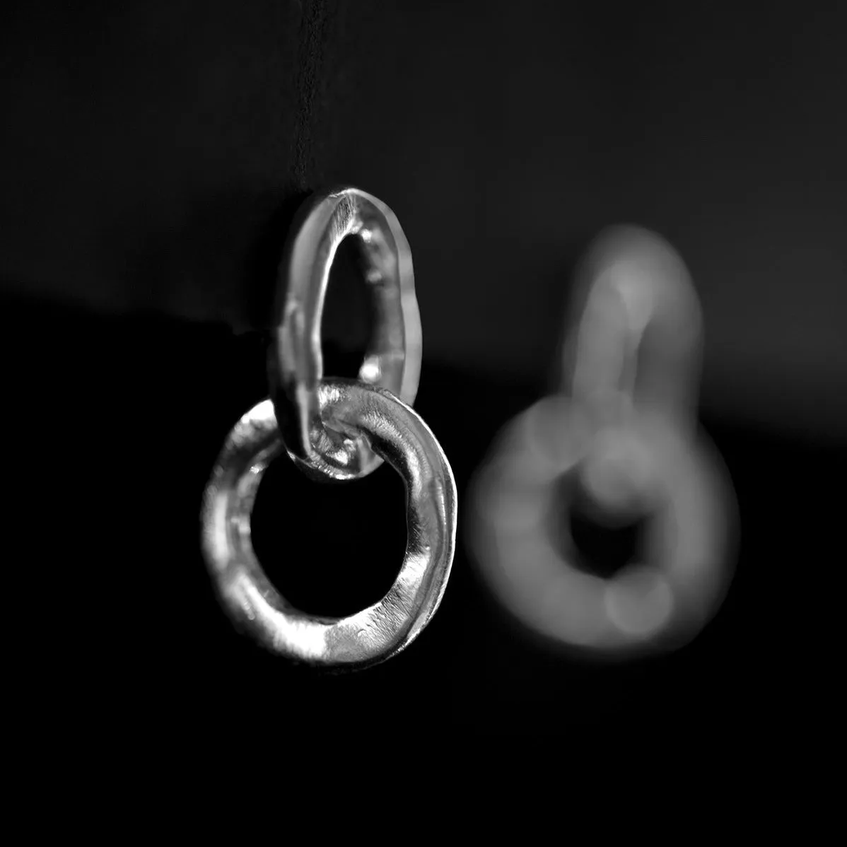 Ystävä Earring in Silver